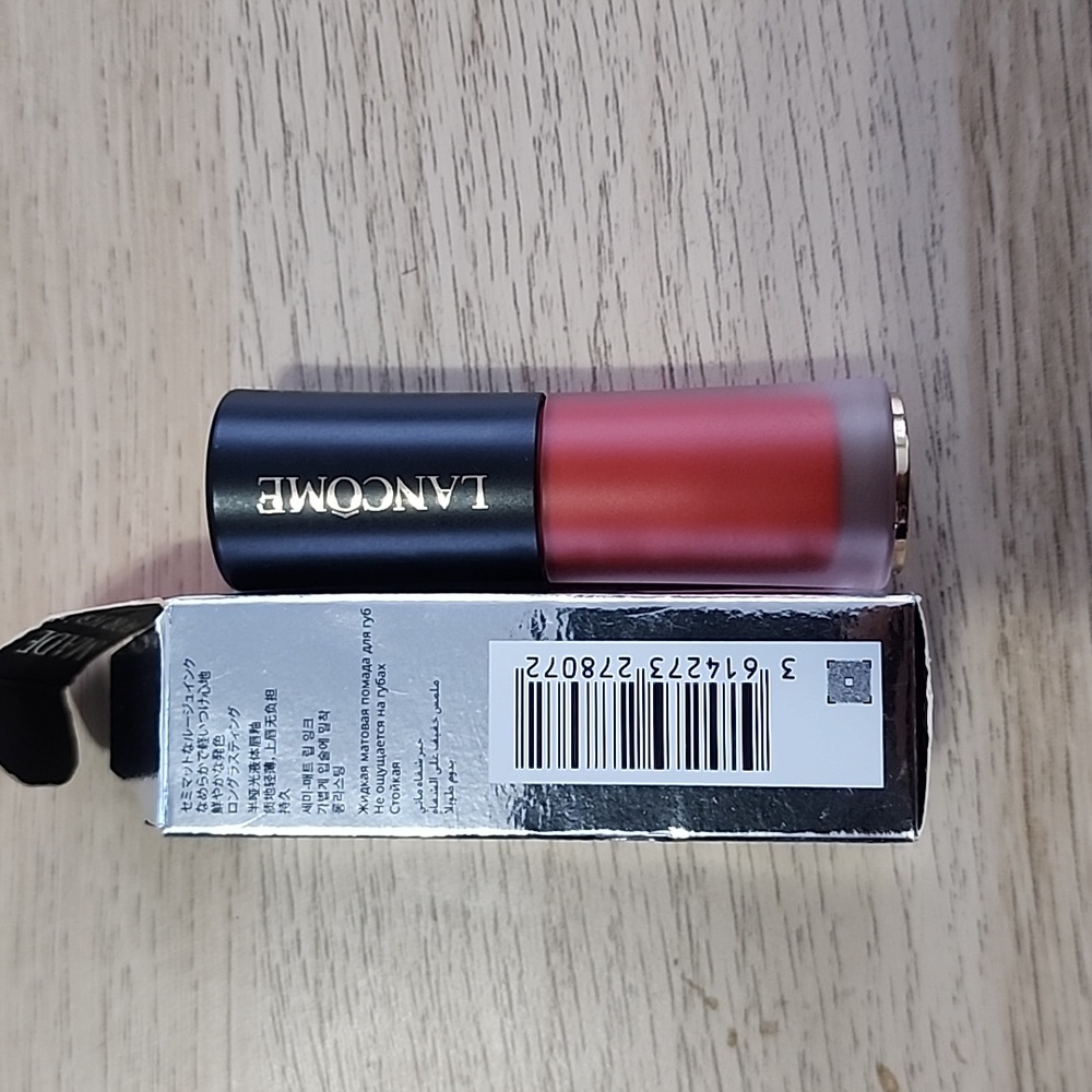 Lancôme L'Absolu Rouge Drama Ink 525 French Bisou